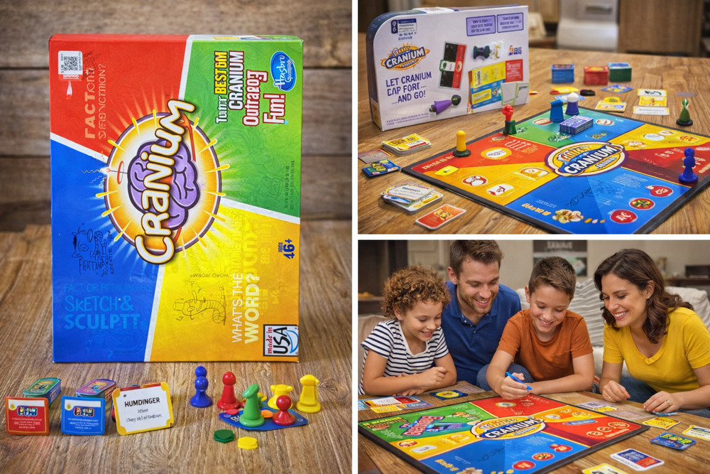 Cranium Board Game – The Ultimate Family Game Night!